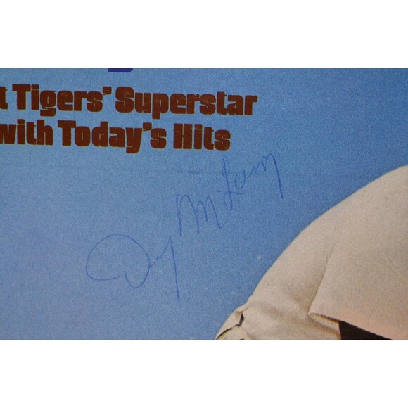 Capitol Records 1968 Denny McLain at the Organ 12" Vinyl LP Record SIGNED - Picture 3 of 9